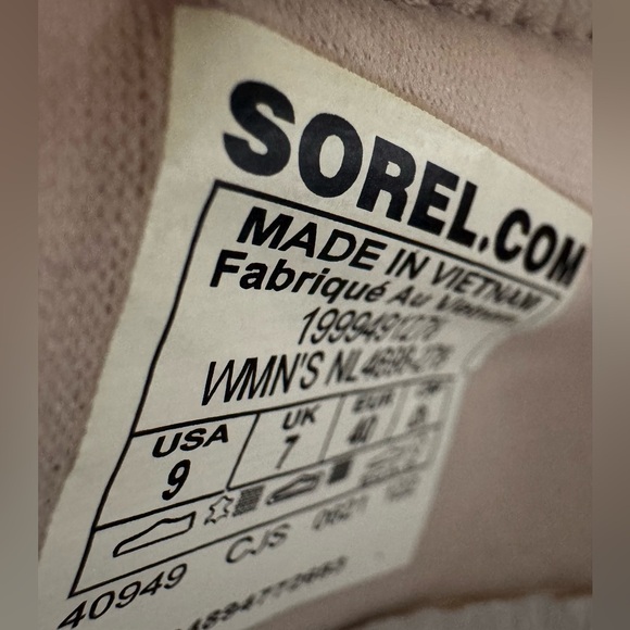 NEW! Sorel Sneakers Shoe Kinetic Impact Strap Dark Stone/Bolt (Women's)- Size 9 - Picture 9 of 9